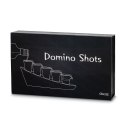 Domino Shots Deluxe kieliszki zestaw podstawka LED