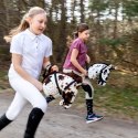 Skippi Hobby Horse - w plamy - czarne plamki - koń na kiju - kantar