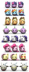 Funko MYMOJI MY Little Pony saszetki niespodzianki