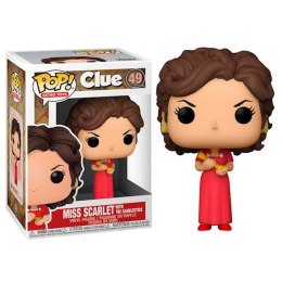 Funko POP! Clue Miss Scarlet with Candlestick 49