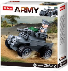 Klocki SLUBAN Army Pojazd 79 el. M38-B0680C