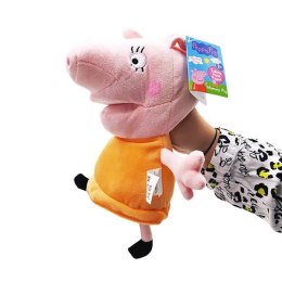 Mama Peppa Maskotka Pluszowa Pacynka dźwięk 29cm