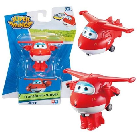 Super Wings robot transform Jett samolot 5cm