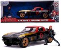 Jada Marvel Avengers Corvette 1966 Chevy 1:24