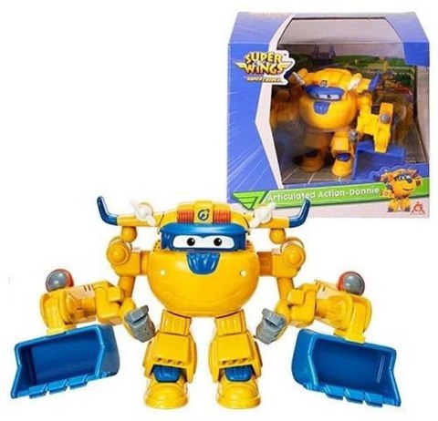 Super Wings samolot Articulated Action Donnie 8cm