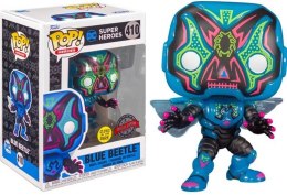 Funko POP! DC Super Heroes Blue Beetle 410 SE Glow