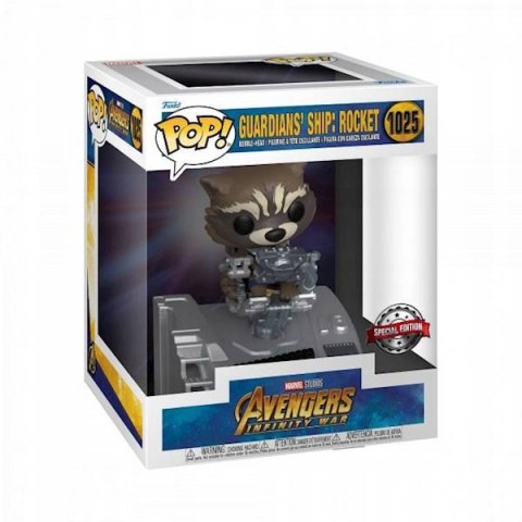 Funko POP! Marvel Avengers Guardians Ship Rocket