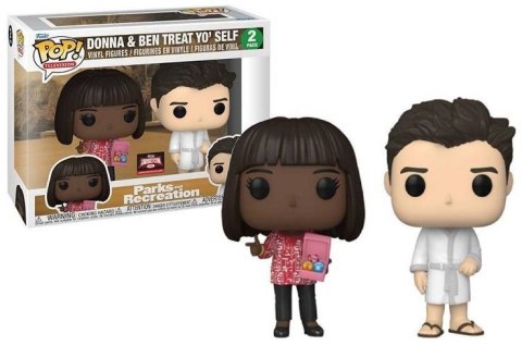 Funko POP! Parks Recreation Donna Ben 2pak SE