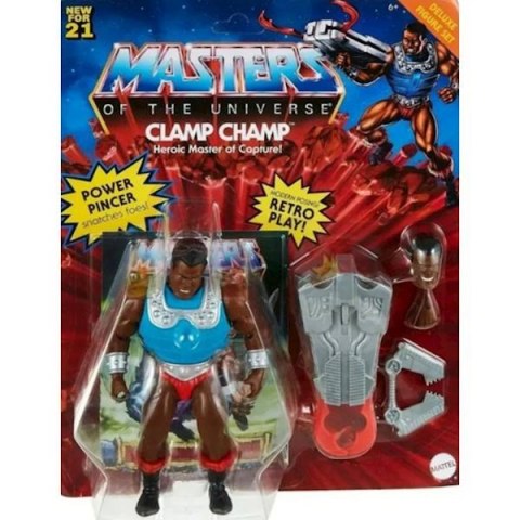 MATTEL Masters of Universe He-Man Clamp Champ 14cm