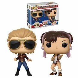 Funko POP! Marvel Captain Marvel vs Chun-Li 2pak