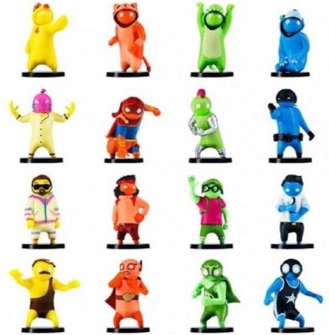 Gang Beasts Zestaw Figurek S1 5pak 6cm GB2040C