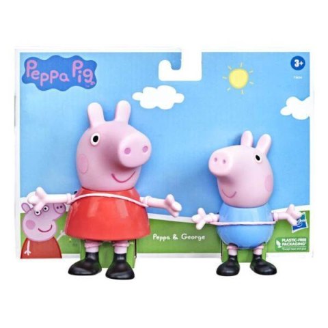 Hasbro Peppa Pig Peppa i George figurki 12,5cm