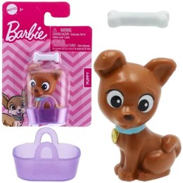 Mattel Barbie Mini Piesek w koszyku Puppy