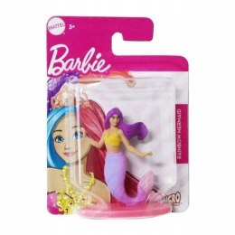 Mattel Barbie Mini Rainbow Mermaid Syrenka 6cm