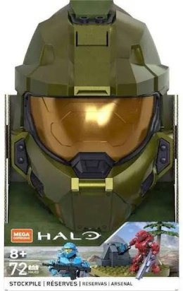 Mega Construx Halo Stockpile hełm klocki 72 el